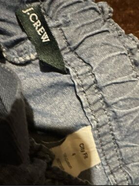 J. Crew Light Blue Straight-Leg Pants